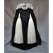 Chrome Thistle Cantle Black Horse Hair Sporran