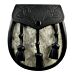 Grey Calfskin Semi Dress Sporran
