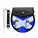 Boy Semi Dress Sporran Leather Sporran With Saltire Design
