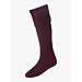 Burgundy kilt socks