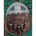 Brown Seal Skin Lion Rampant Cantle Dress Sporran
