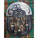 Chrome Cantle Seal Skin Sporran