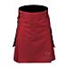 Red Cotton Utility Kilt