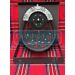 Tartan Black Leather Hunting Sporran