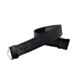 Thistle Embossed Black Leather Kilt Belt
