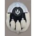White And Black Rabbit Fur Full Dress Sporran