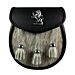 Grey Lion Prancing Semi Dress Sporran