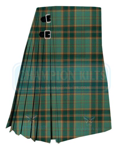 All Ireland Green Tartan Kilt