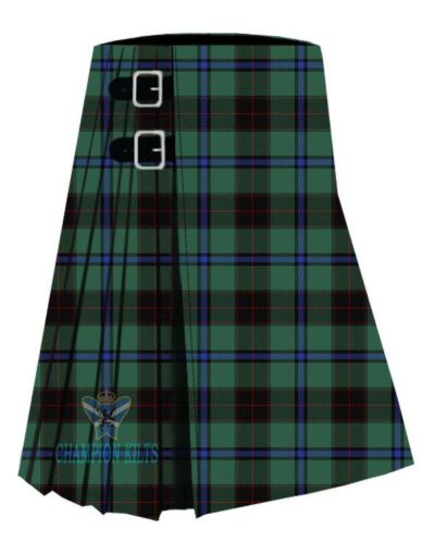 Black Thistle Tartan Kilt