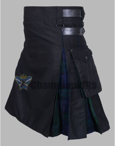 Black Watch Tartan Hybrid Kilt