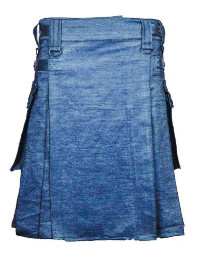 Blue Denim Kilt