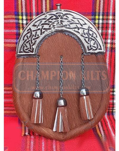 Brown Calfskin Full Dress Sporran