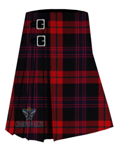 Brown Modern Tartan Kilt