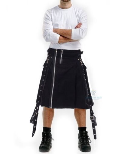 Carl Black Modern Utility Kilt