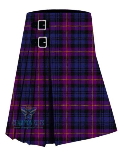 Clemson University Tartan Kilt