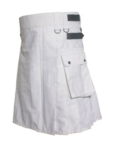 White Utility Kilt
