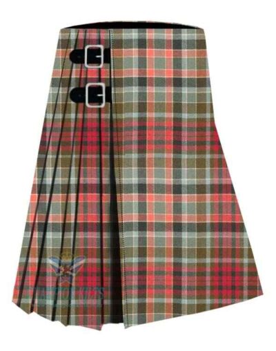Gordon Red Weathered Tartan Kilt