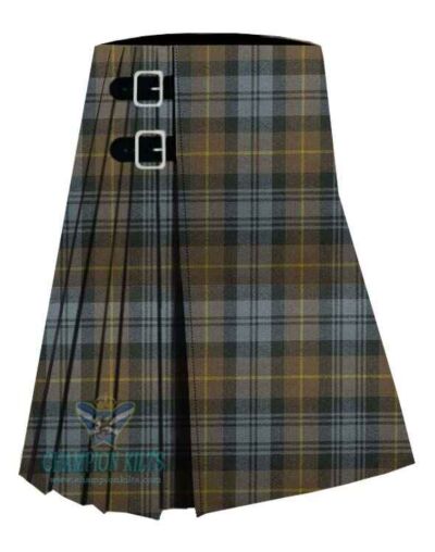 Gordon Weathered Tartan kilt