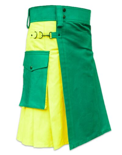 Green & Yellow Utility kilt