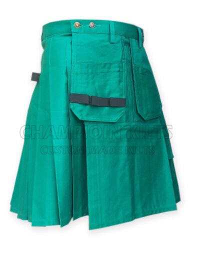 Green Working Utility Kilt