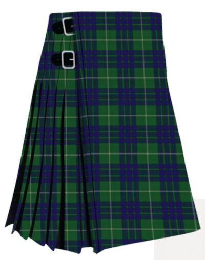 Hamilton Green Hunting Tartan Kilt