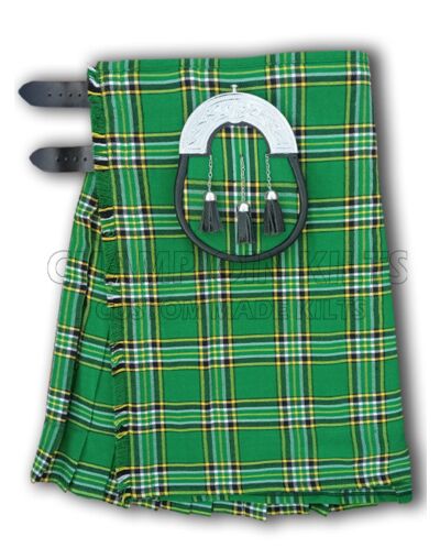 Irish Tartan Kilt With Sporran
