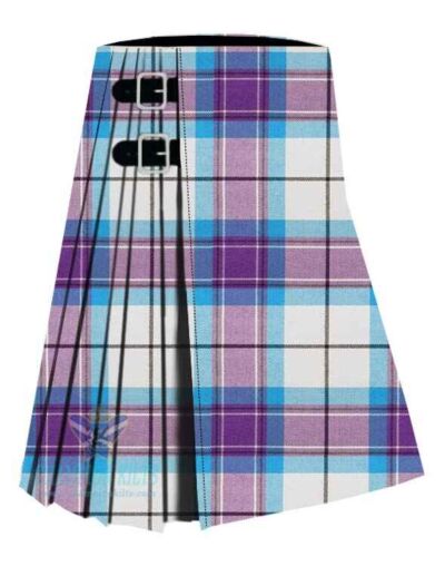 Kerr Purple Tartan Kilt