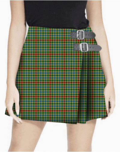 Lochwood Estate Check Tartan Women's Kilt