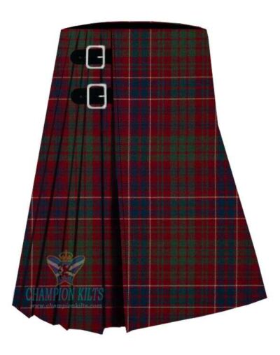 MacRae Red Muted Tartan Kilt