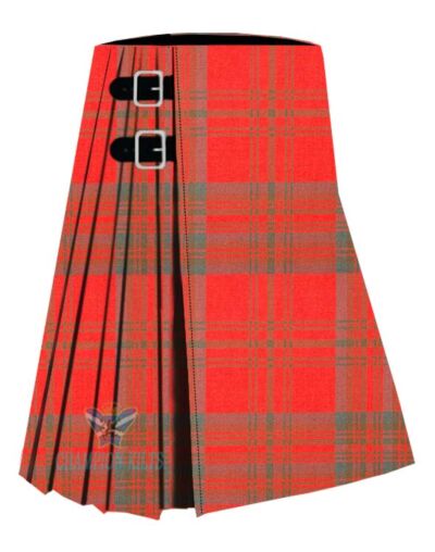 Matheson Red Weathered Tartan Kilt