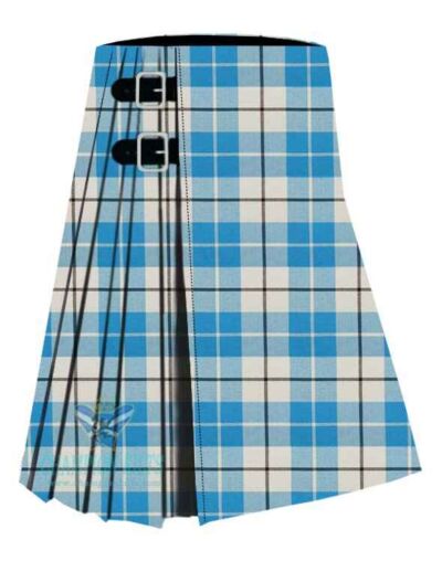 McRae of Conchra Dress Turquoise Tartan Kilt