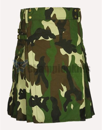 Modern Camo Utility Kilt