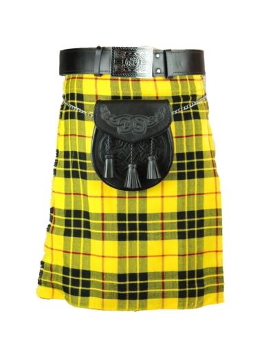 Meclead of Lewis Tartan Scottish Traditional 8 Yards kilt