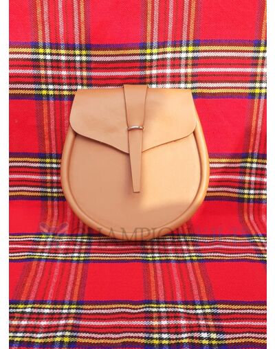 Brown Leather Day Sporran