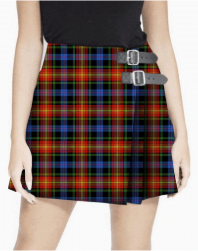 Pride of LGBT Tartan Kilt For Women