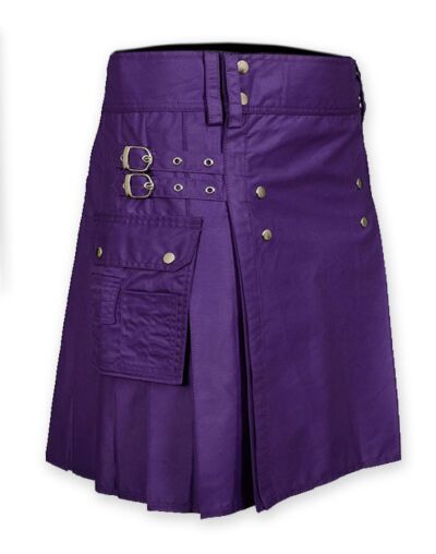 Purple Utility Kilt