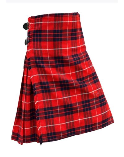 Red Hamilton Tartan Kilt