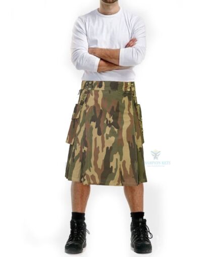 Ripsto Tactical Military Camo Kilt