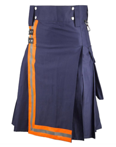 Blue Firefighter Utility Kilt