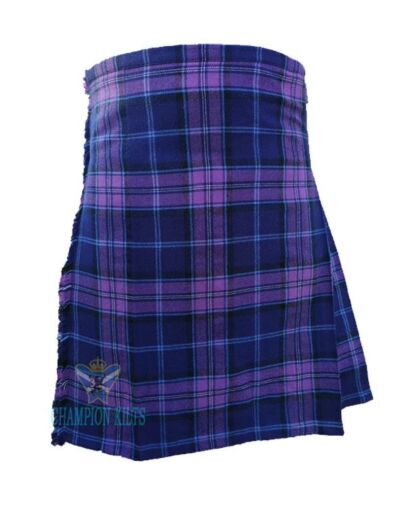 Scottish Thistle Tartan Kilt