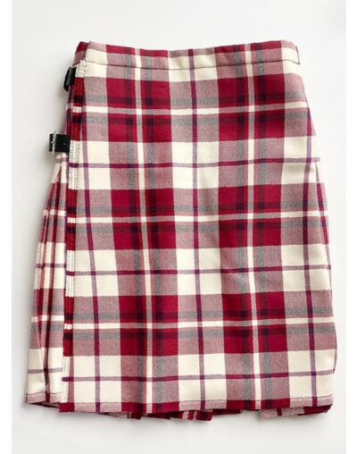 Shiel Claret Tartan Highland Dancing Kilt