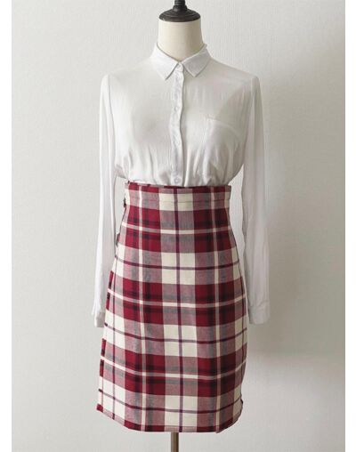 Shiel Claret Tartan Women Dancing Kilt
