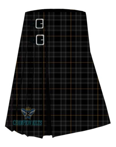 Spirit of Glyndwr Gold tartan kilt
