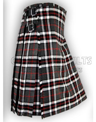 Thompson Grey Tartan Kilt