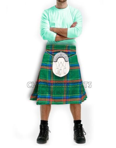 US Seabees Tartan Kilt With Dress Sporran