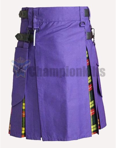 Cotton And Tartan Hybrid Kilt