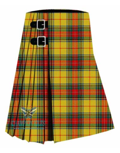 Victoria Yellow Tartan Kilt