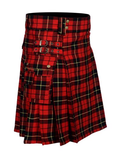 Wallace Tartan Utility Kilt