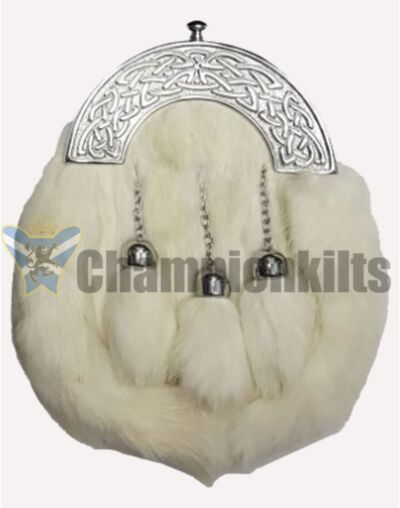 White Rabbit Fur Sporran