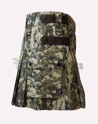 Women Camo Utility Kilt